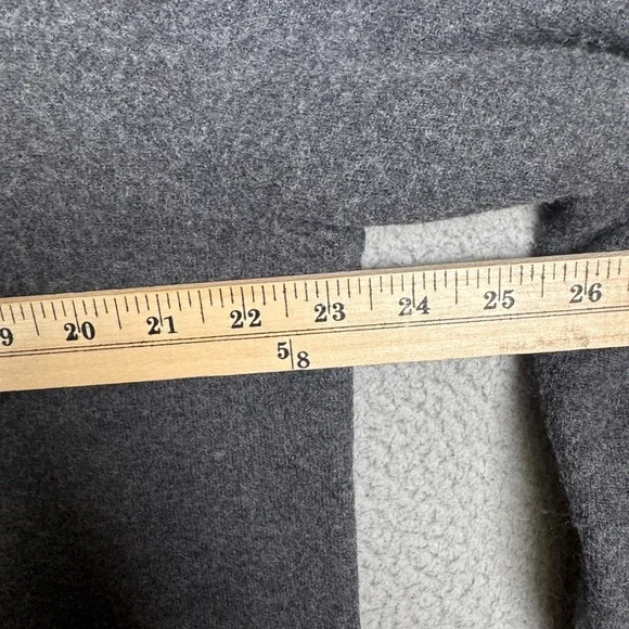 Bonobos Coat Mens L Gray Slim Fit Bomber Jacket Merino Wool Preppy Classic Warm - Picture 7 of 8